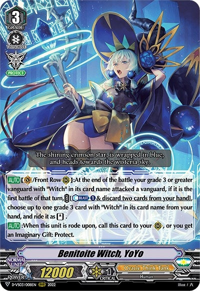 Image for Benitoite Witch, YoYo (D-VS03: V Clan Collection Vol.3) (D-VS03/008EN) - Cardfight Vanguard