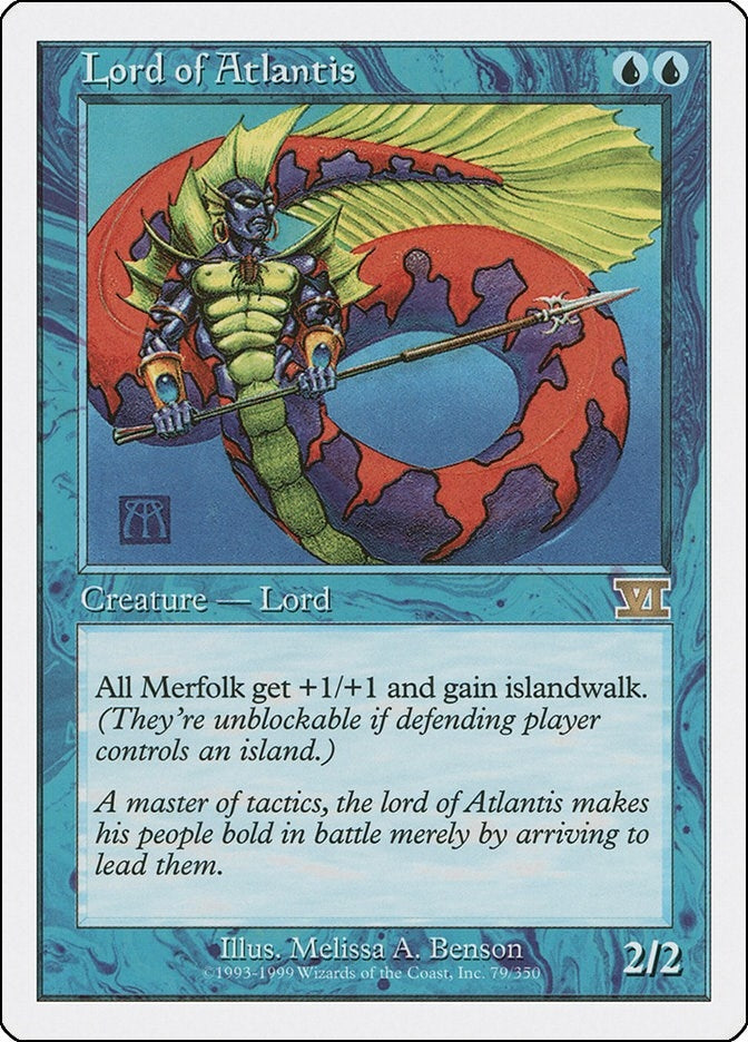 Image for Lord of Atlantis (Classic Sixth Edition) (79) - Magic: The Gathering