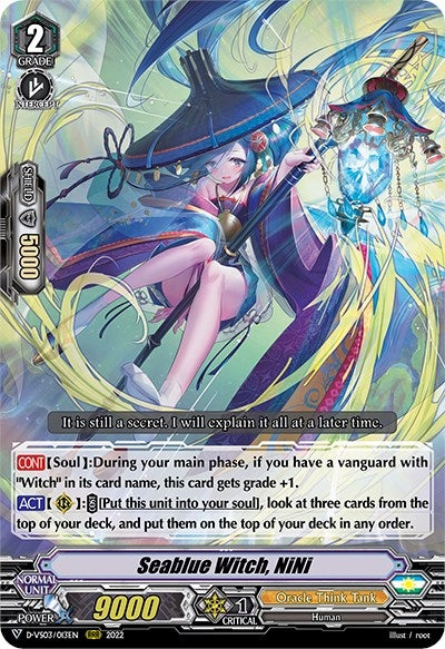 Image for Seablue Witch, NiNi (D-VS03: V Clan Collection Vol.3) (D-VS03/013EN) - Cardfight Vanguard