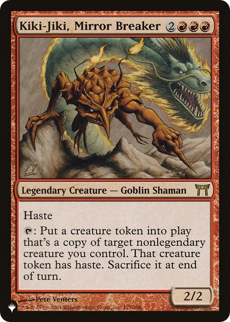 Image for Kiki-Jiki, Mirror Breaker (CHK) (The List Reprints) (175/306) - Magic: The Gathering