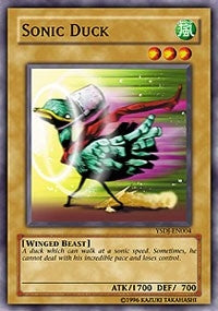 Image for Sonic Duck (Starter Deck: Jaden Yuki) (YSDJ-EN004) - YuGiOh