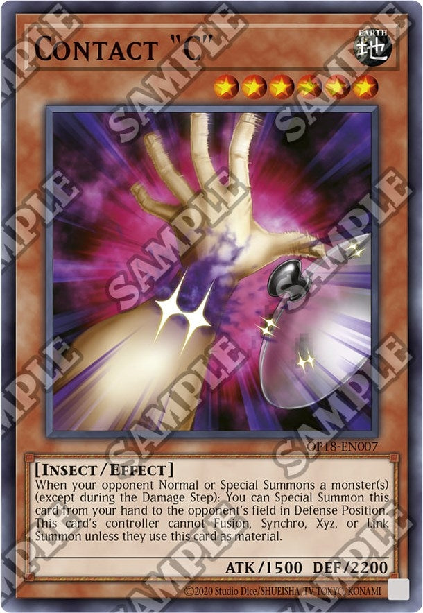 Image for Contact "C" (OTS Tournament Pack 18) (OP18-EN007) - YuGiOh
