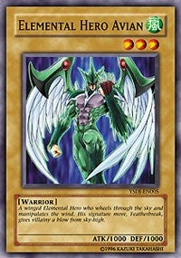 Image for Elemental HERO Avian (Starter Deck: Jaden Yuki) (YSDJ-EN005) - YuGiOh