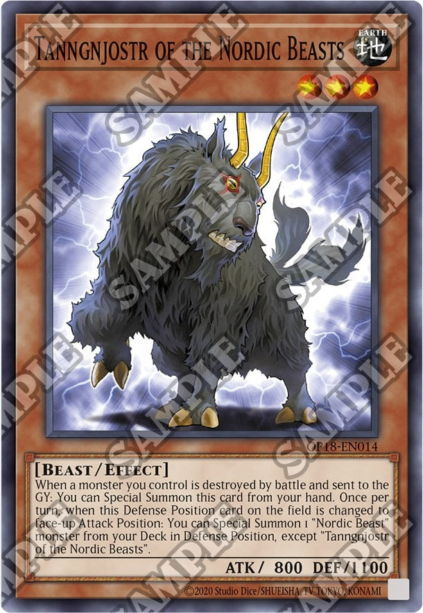 Image for Tanngnjostr of the Nordic Beasts (OTS Tournament Pack 18) (OP18-EN014) - YuGiOh