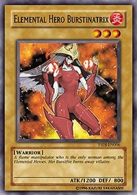 Image for Elemental HERO Burstinatrix (Starter Deck: Jaden Yuki) (YSDJ-EN006) - YuGiOh