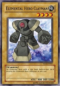 Image for Elemental HERO Clayman (Starter Deck: Jaden Yuki) (YSDJ-EN007) - YuGiOh