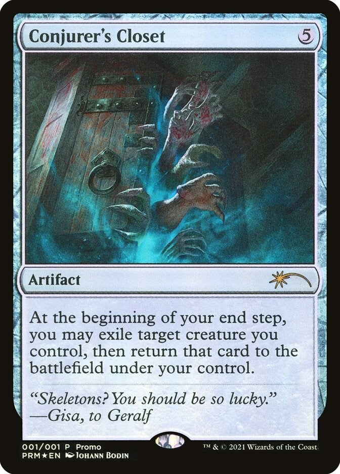 Image for Conjurer's Closet (WPN & Gateway Promos) (1) - Magic: The Gathering