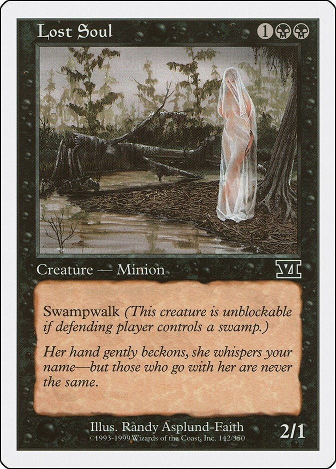 Image for Lost Soul (Classic Sixth Edition) (142) - Magic: The Gathering
