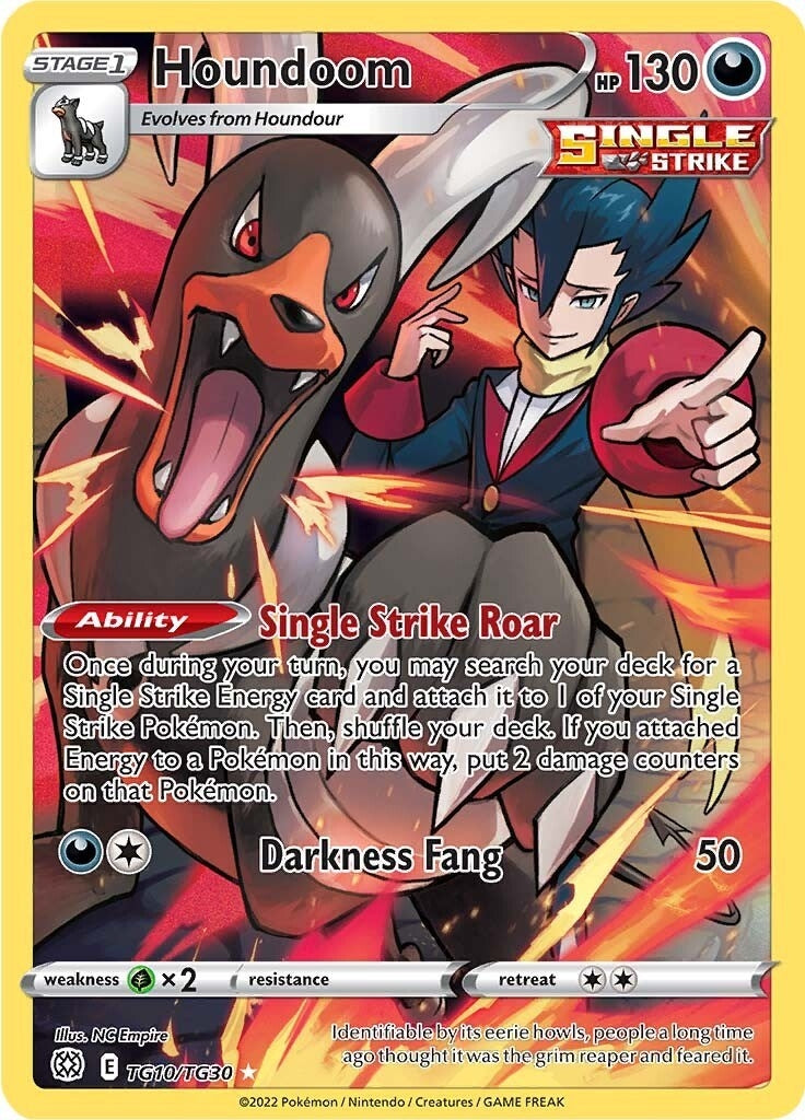 Image for Houndoom (SWSH09: Brilliant Stars Trainer Gallery) (TG10/TG30) - Pokemon