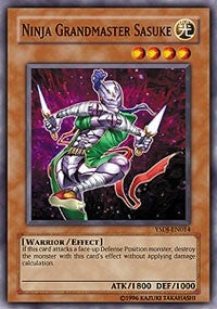 Image for Ninja Grandmaster Sasuke (Starter Deck: Jaden Yuki) (YSDJ-EN014) - YuGiOh