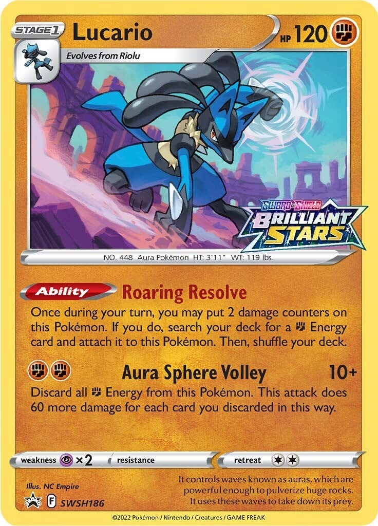 Image for Lucario - SWSH186 (SWSH: Sword & Shield Promo Cards) (SWSH186) - Pokemon