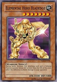 Image for Elemental HERO Bladedge (Starter Deck: Jaden Yuki) (YSDJ-EN018) - YuGiOh