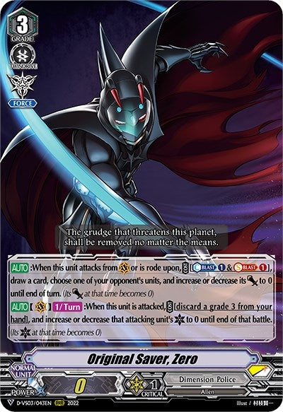 Image for Original Saver, Zero (D-VS03: V Clan Collection Vol.3) (D-VS03/043EN) - Cardfight Vanguard