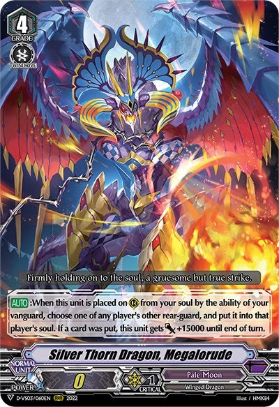 Image for Silver Thorn Dragon, Megalorude (D-VS03: V Clan Collection Vol.3) (D-VS03/060EN) - Cardfight Vanguard