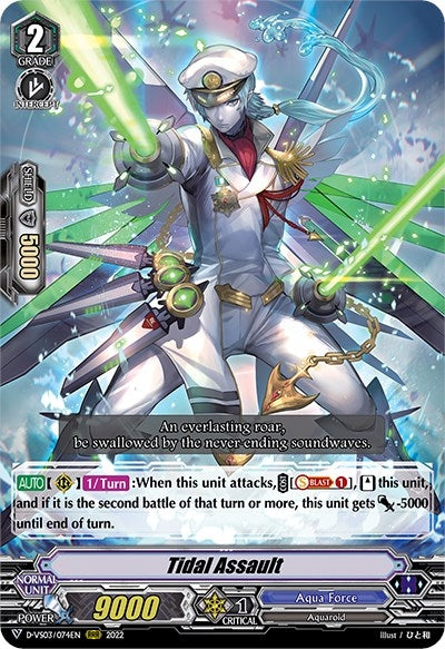 Image for Tidal Assault (D-VS03: V Clan Collection Vol.3) (D-VS03/074EN) - Cardfight Vanguard