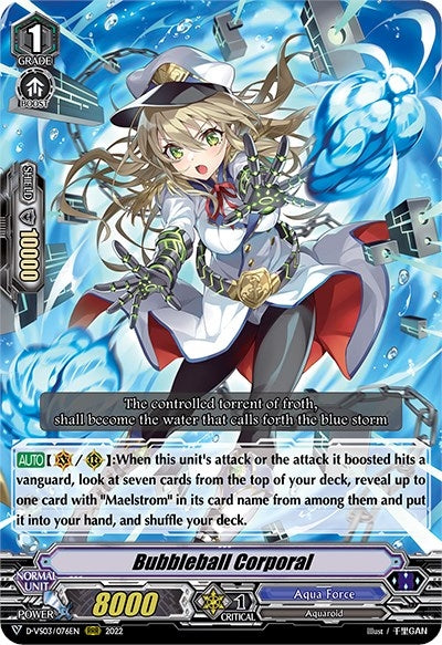 Image for Bubbleball Corporal (D-VS03: V Clan Collection Vol.3) (D-VS03/076EN) - Cardfight Vanguard