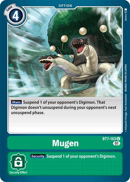 Image for Mugen (BT07) (BT7-103 U) - Digimon Card Game