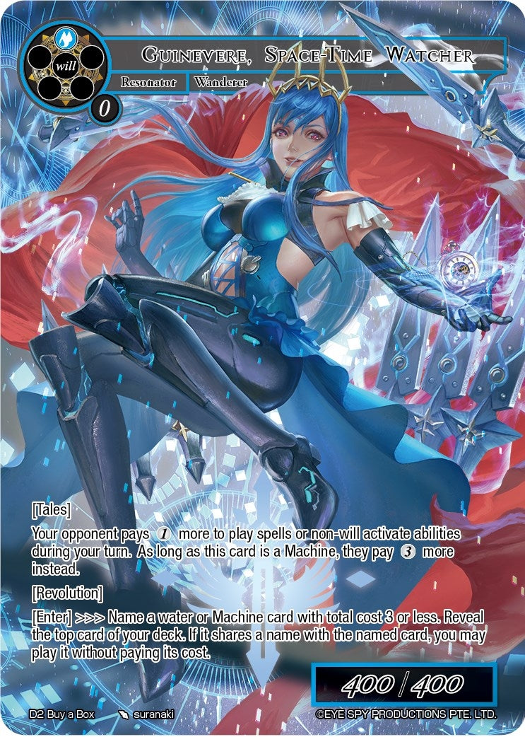 Image for Guinevere, Space-Time Watcher (Promo Cards) (D2 Buy a Box) - Force of Will