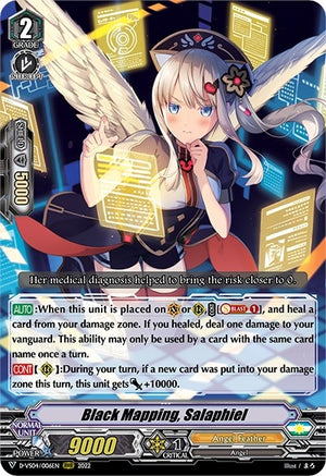 Image for Black Mapping, Salaphiel (D-VS04: V Clan Collection Vol.4) (D-VS04/006EN) - Cardfight Vanguard
