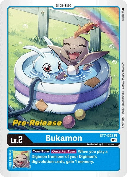 Image for Bukamon (BT07_PR) (BT7-002 U) - Digimon Card Game