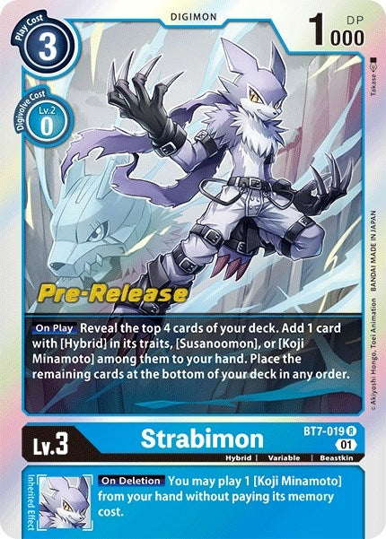Image for Strabimon (BT07_PR) (BT7-019 R) - Digimon Card Game