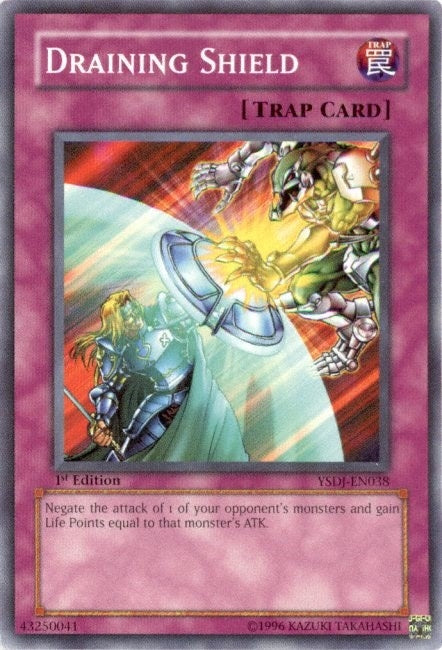 Image for Draining Shield (Starter Deck: Jaden Yuki) (YSDJ-EN038) - YuGiOh