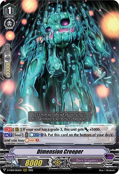 Image for Dimension Creeper (D-VS04: V Clan Collection Vol.4) (D-VS04/054EN) - Cardfight Vanguard