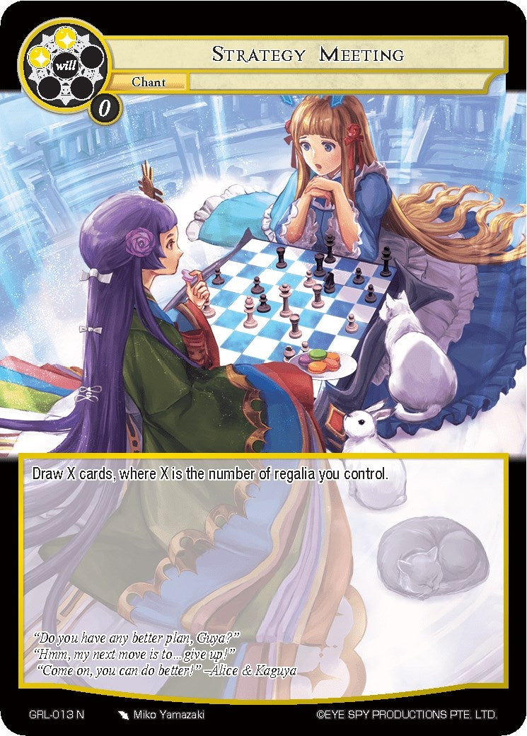 Image for Strategy Meeting (Game of Gods: Reloaded) (GRL-013) - Force of Will