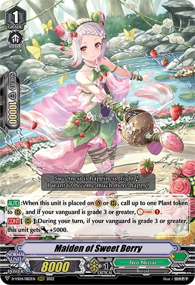 Image for Maiden of Sweet Berry (D-VS04: V Clan Collection Vol.4) (D-VS04/083EN) - Cardfight Vanguard