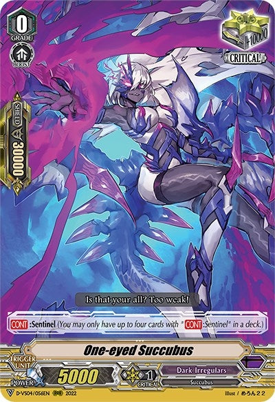 Image for One-eyed Succubus (D-VS04: V Clan Collection Vol.4) (D-VS04/056EN) - Cardfight Vanguard