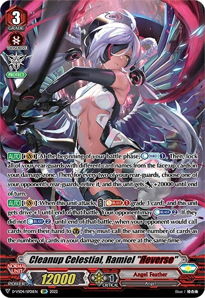 Image for Cleanup Celestial, Ramiel "Reverse" (SP) (D-VS04: V Clan Collection Vol.4) (D-VS04/SP01EN) - Cardfight Vanguard