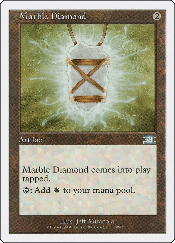 Image for Marble Diamond (Classic Sixth Edition) (298) - Magic: The Gathering