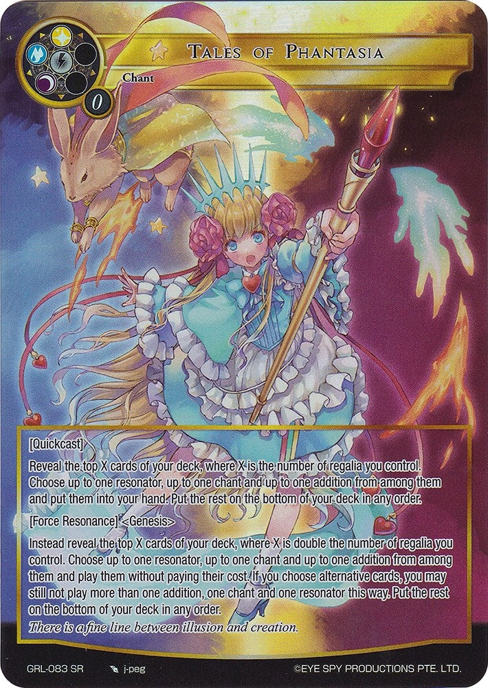 Image for Tales of Phantasia (Full Art) (Game of Gods: Reloaded) (GRL-083) - Force of Will