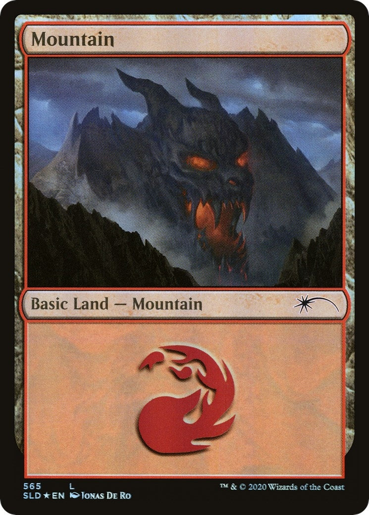 Image for Mountain (565) (Secret Lair Drop Series) (565) - Magic: The Gathering
