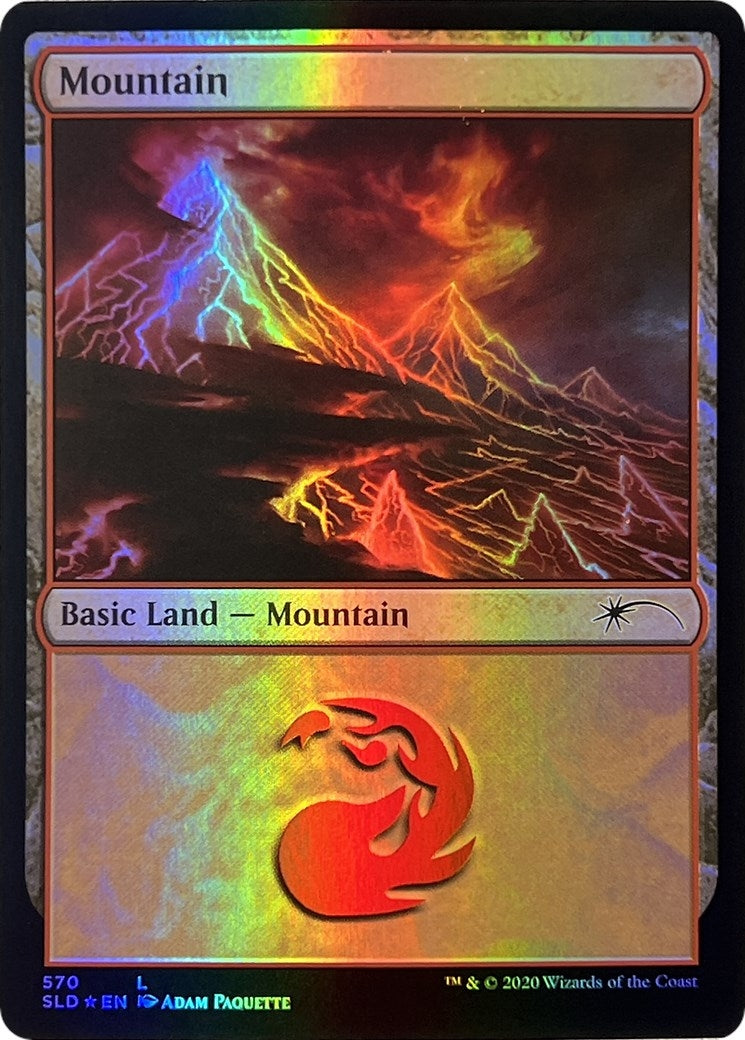 Image for Mountain (570) (Secret Lair Drop Series) (570) - Magic: The Gathering