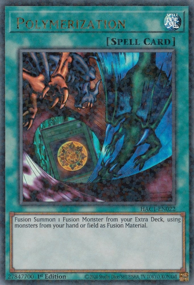 Image for Polymerization (Duel Terminal) (Hidden Arsenal: Chapter 1) (HAC1-EN022) - YuGiOh
