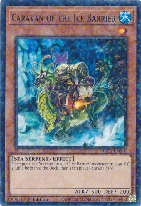 Image for Caravan of the Ice Barrier (Duel Terminal) (Hidden Arsenal: Chapter 1) (HAC1-EN040) - YuGiOh