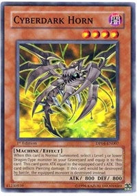 Image for Cyberdark Horn (Duelist Pack 4: Zane Truesdale) (DP04-EN007) - YuGiOh