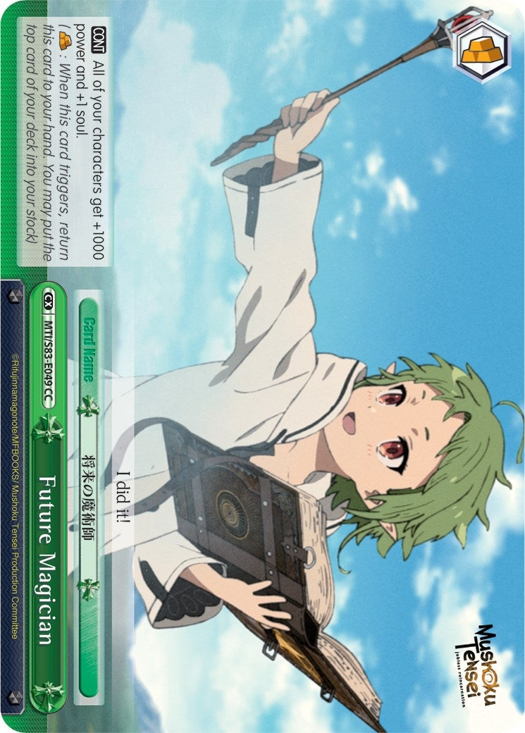 Image for Future Magician (Mushoku Tensei: Jobless Reincarnation) (MTI/S83-E049 CC) - Weiss Schwarz