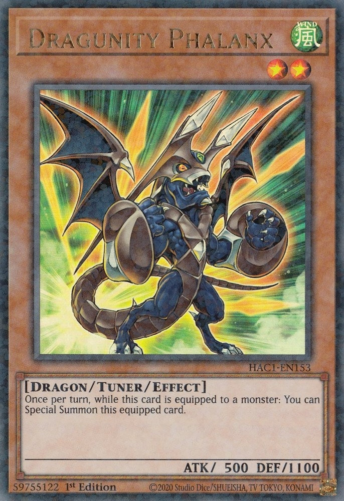 Image for Dragunity Phalanx (Duel Terminal) (Hidden Arsenal: Chapter 1) (HAC1-EN153) - YuGiOh