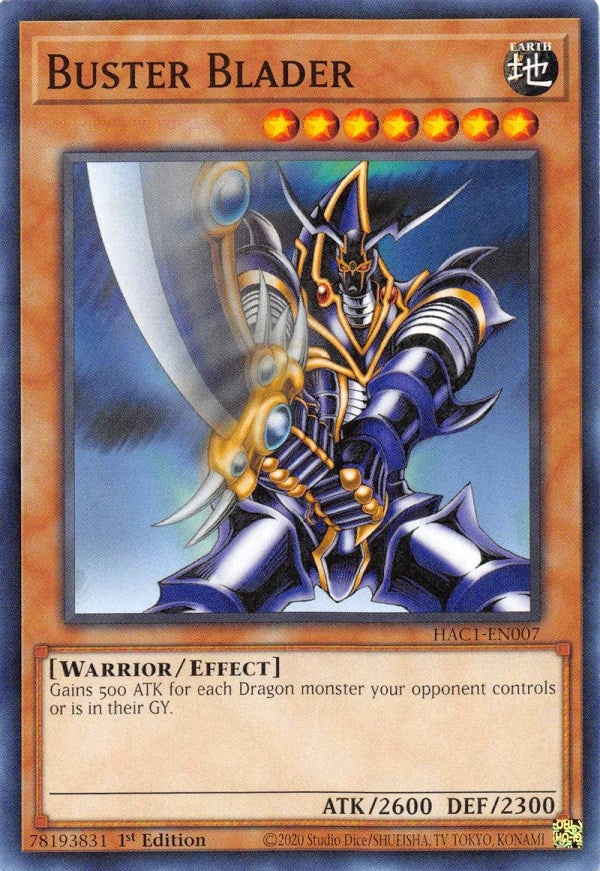 Image for Buster Blader (Hidden Arsenal: Chapter 1) (HAC1-EN007) - YuGiOh
