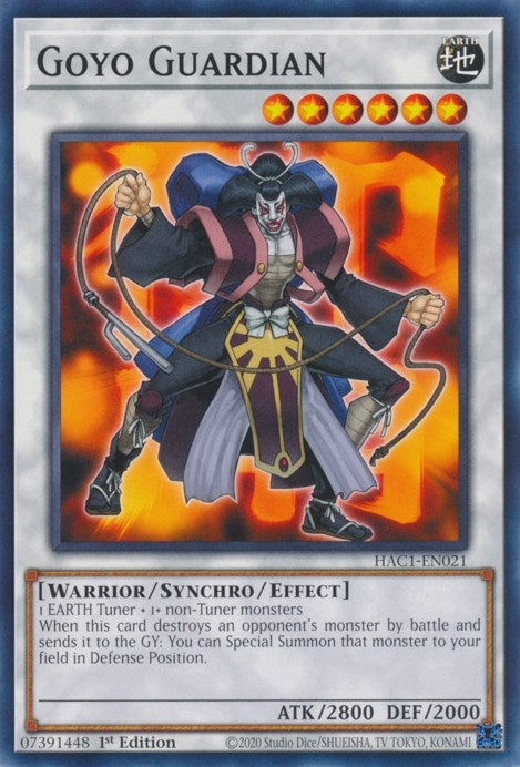 Image for Goyo Guardian (Hidden Arsenal: Chapter 1) (HAC1-EN021) - YuGiOh