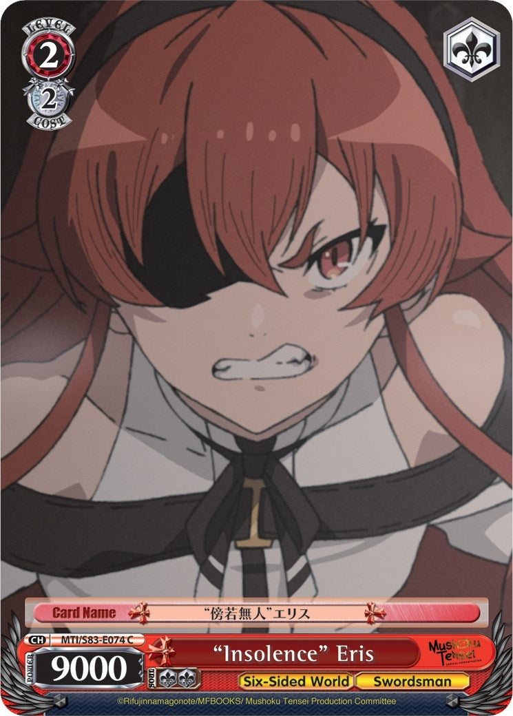 Image for "Insolence" Eris (Mushoku Tensei: Jobless Reincarnation) (MTI/S83-E074 C) - Weiss Schwarz