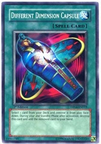 Image for Different Dimension Capsule (Duelist Pack 4: Zane Truesdale) (DP04-EN019) - YuGiOh