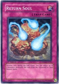 Image for Return Soul (Duelist Pack 4: Zane Truesdale) (DP04-EN028) - YuGiOh