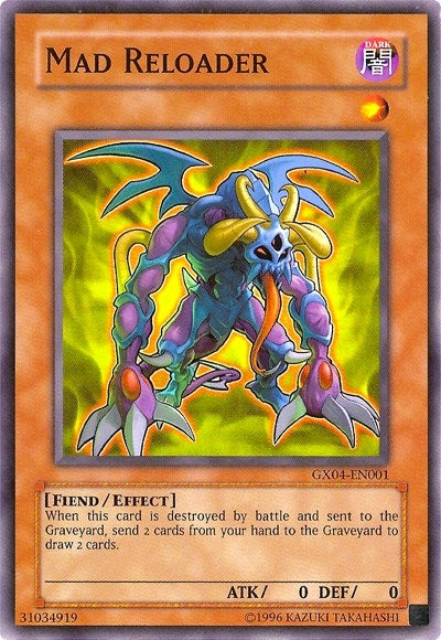 Image for Mad Reloader (GX Tag Force 2) (Yu-Gi-Oh! Video Game Promotional Cards) (GX04-EN001) - YuGiOh