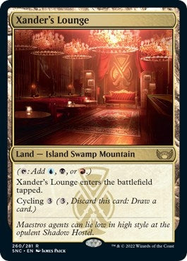 Image for Xander's Lounge (Streets of New Capenna) (260) - Magic: The Gathering