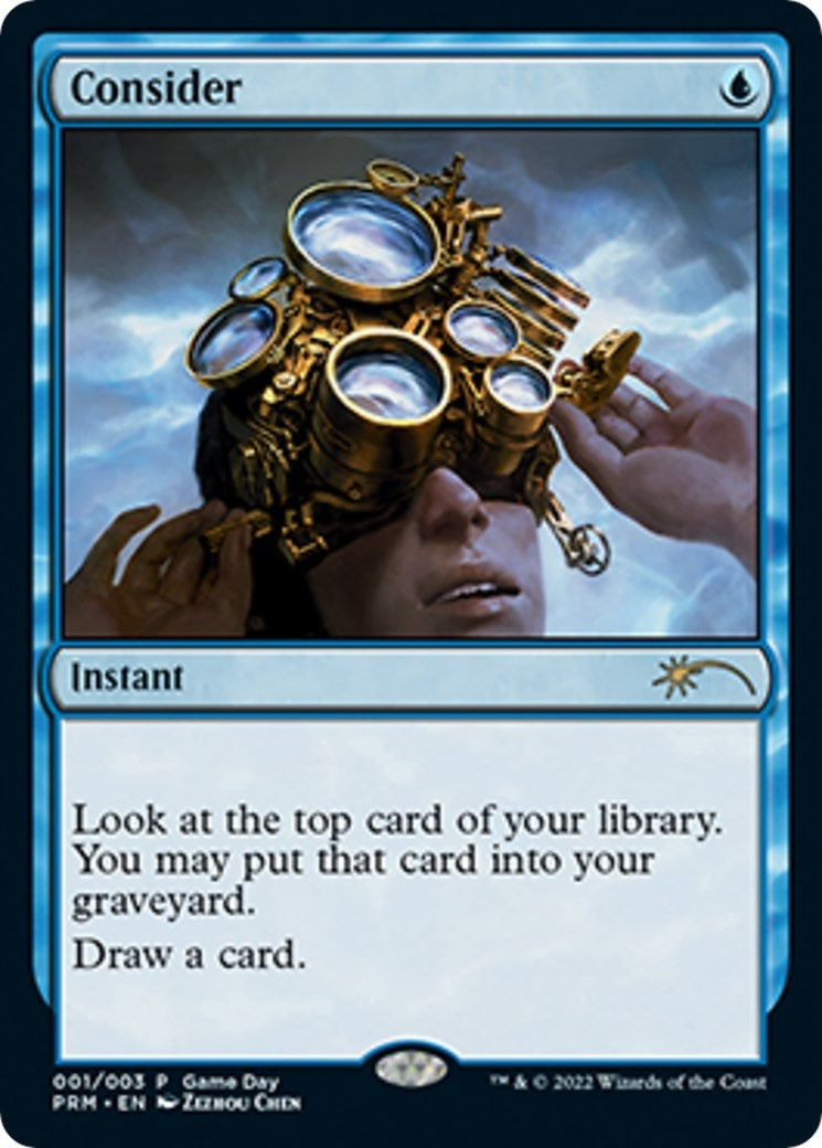 Image for Consider (Game Day & Store Championship Promos) (1) - Magic: The Gathering