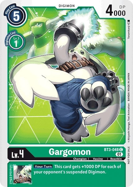 Image for Gargomon - BT3-048 (Winner Pack Next Adventure) (BT01-03A) (BT3-048 C) - Digimon Card Game