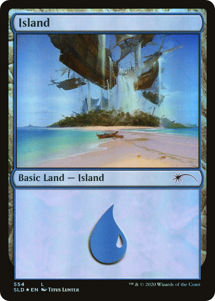 Image for Island (554) (Secret Lair Drop Series) (554) - Magic: The Gathering